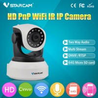 Cámara IP, PTZ visión nocturna , graba en micro SD max 64GB